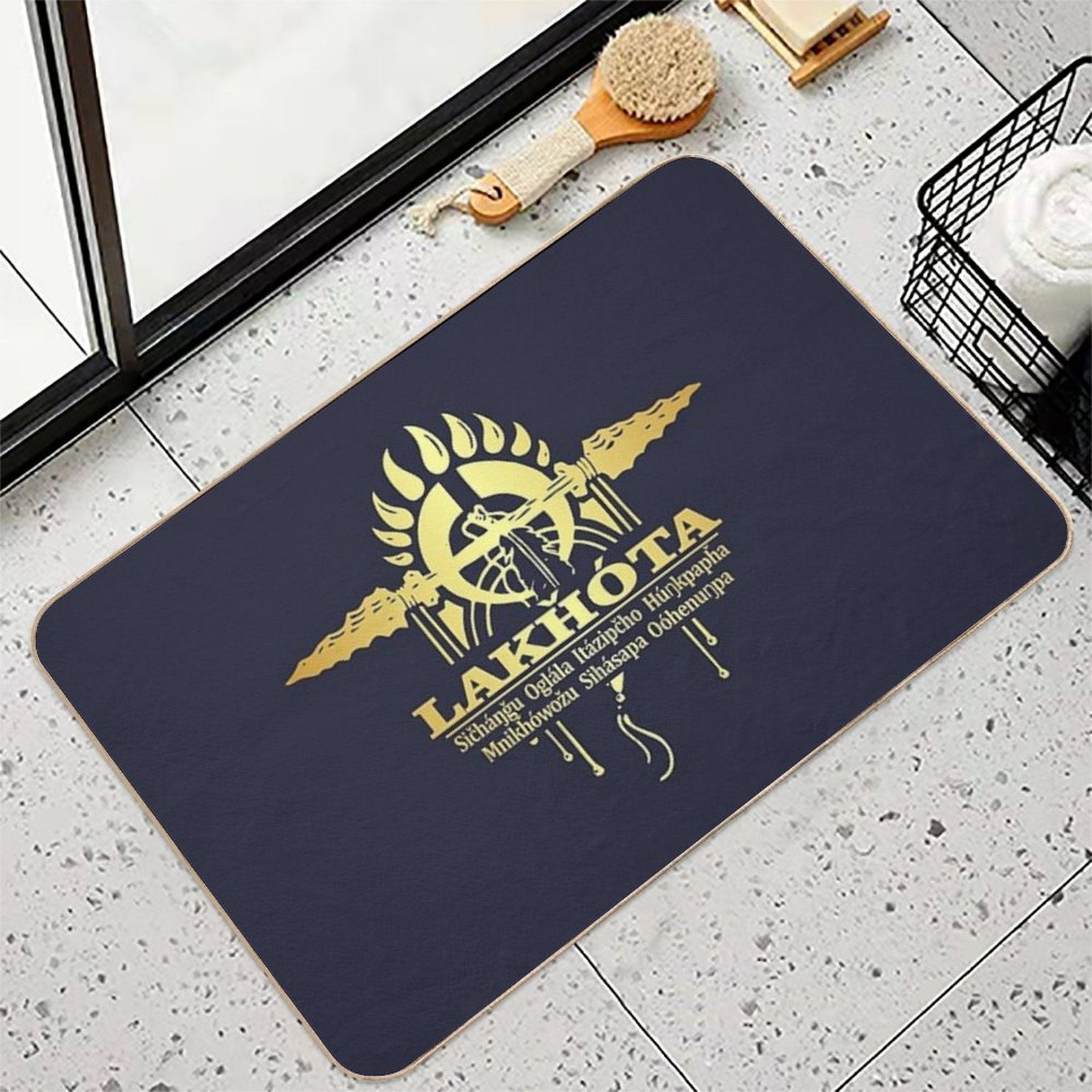 Lakhota (NA)  Non-Slip Bath Mat