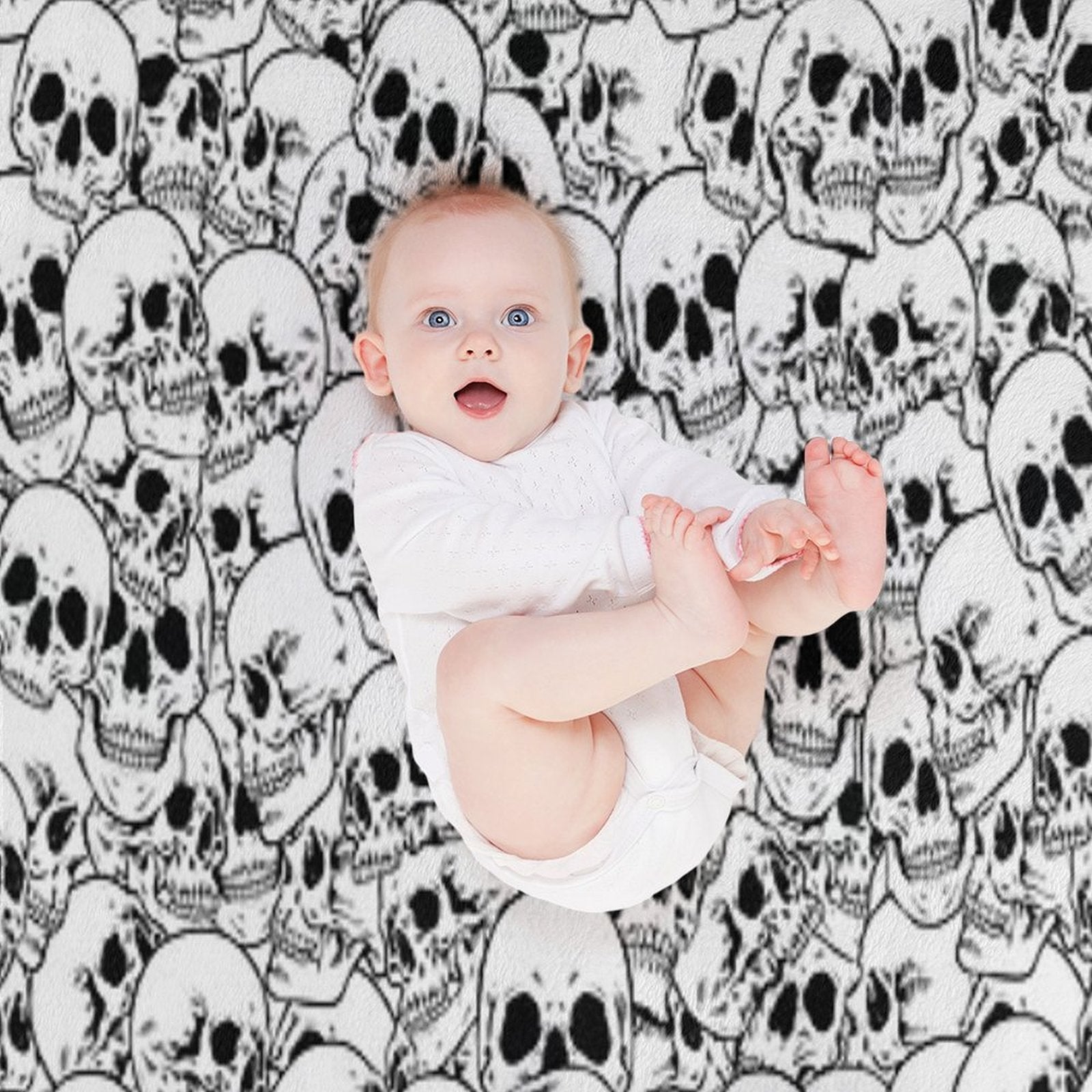 Skulls Durable Throw Blanket