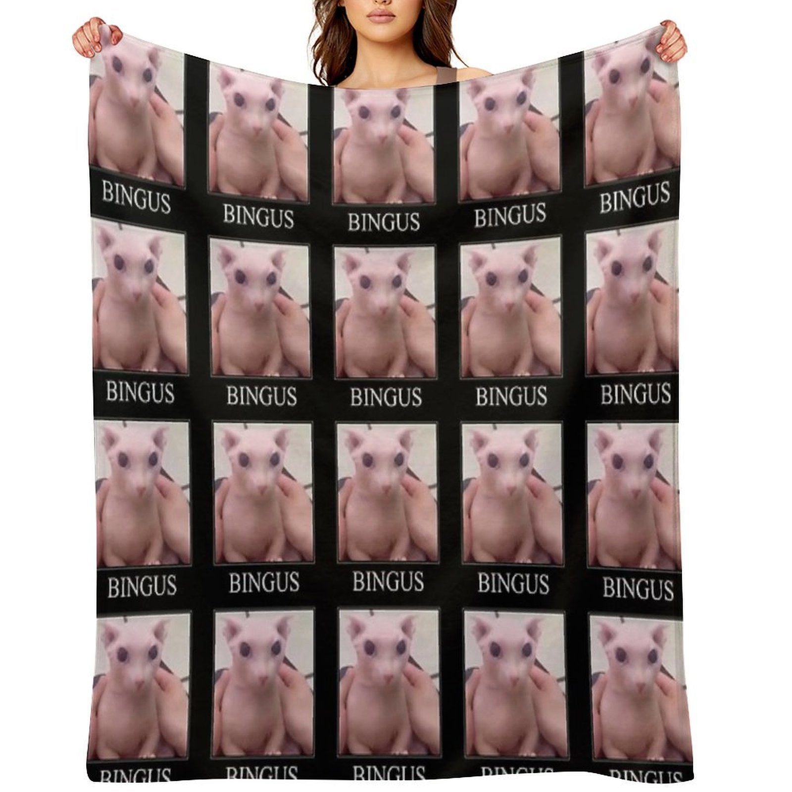 BINGUS Velvety-soft Throw Blanket