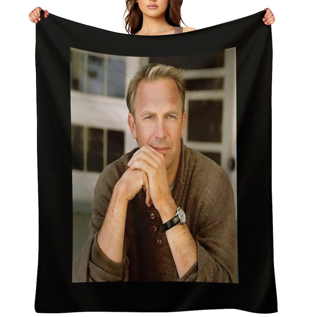 Kevin Costner Quick-dry Throw Blanket