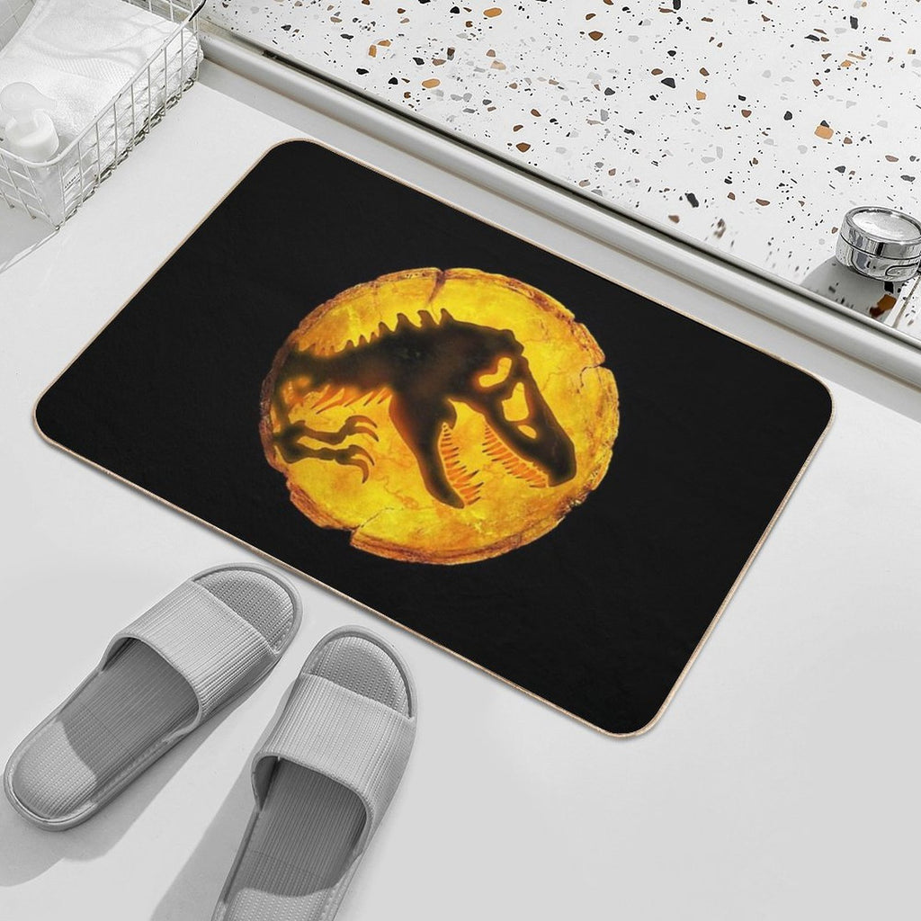 Logo Tyrannosaurus Amber  Pet-Safe Bath Mat