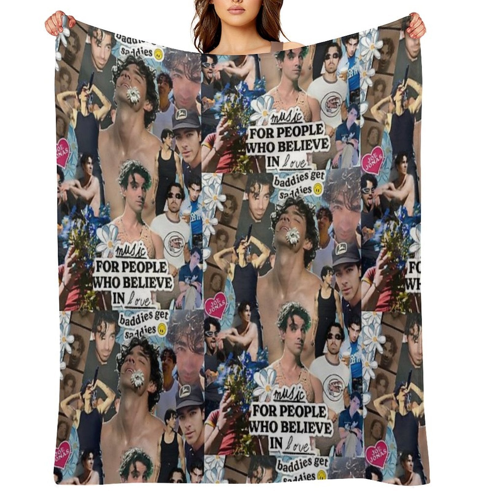Even Baddies Get Saddies Machine-washable Throw Blanket