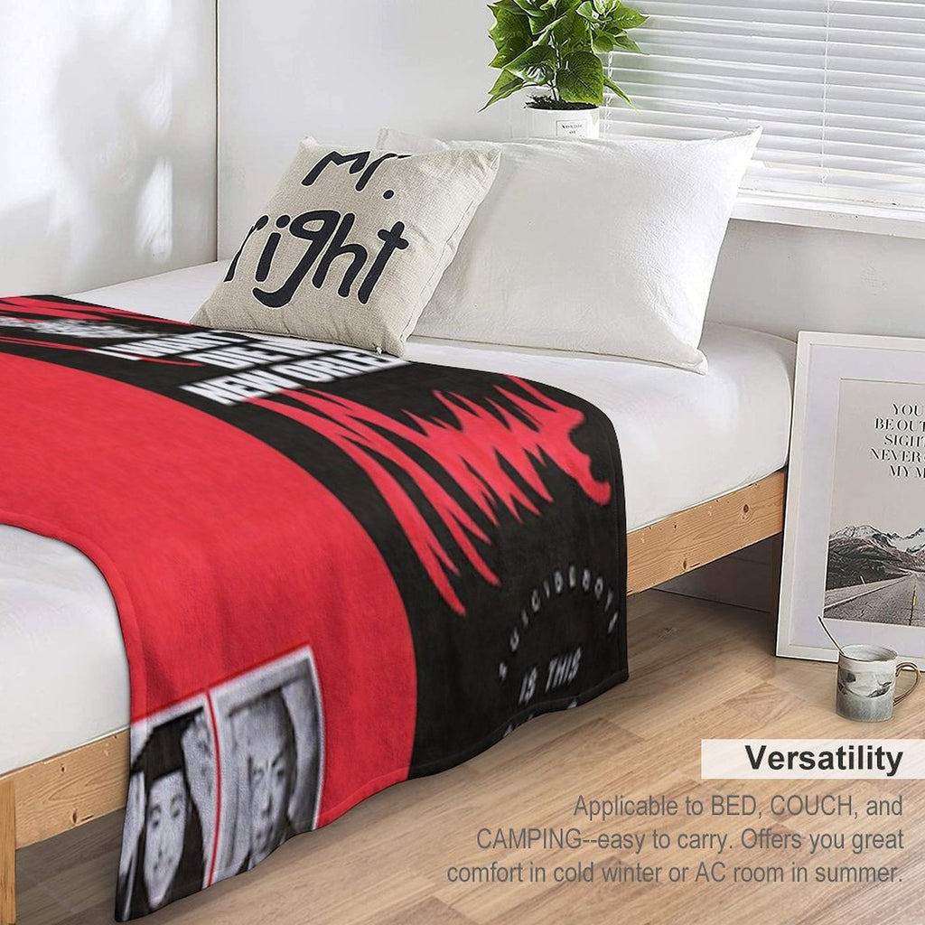 IWANTTODIEINNEWORLEANS Compact Throw Blanket