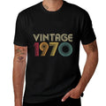 Womens 1970 50th Birthday Gift Classic 50 Years Old Retro Vintage  Moisture-wicking T-Shirt