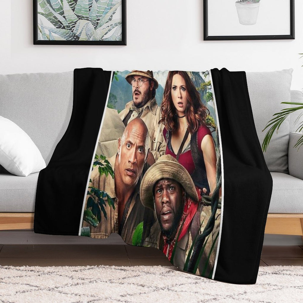 Jumanji Easy Care Throw Blanket