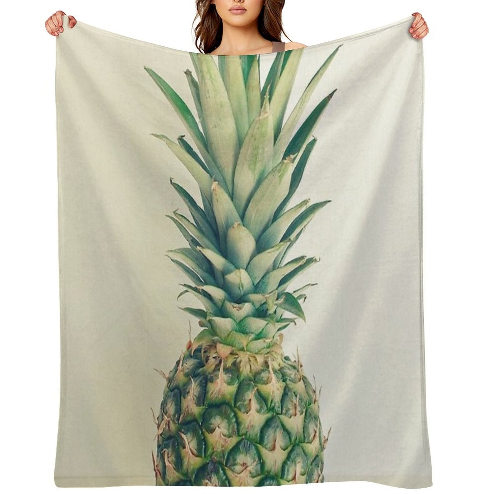 Pineapple Comfort Throw Blanket