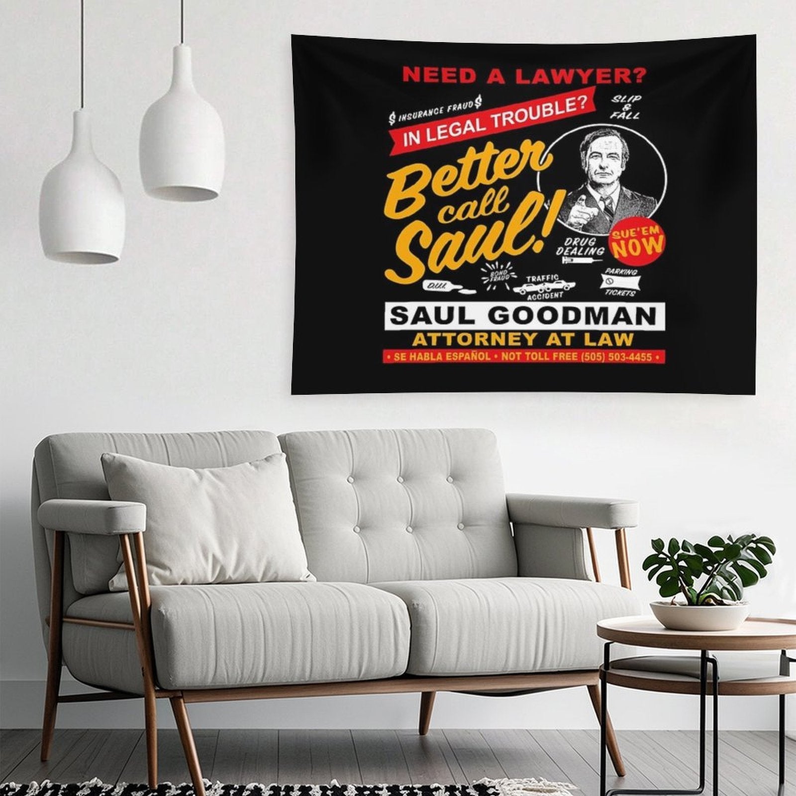 Need A Lawyer Then Call Saul Dks Tapestry