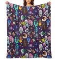 Crystal Gems Lightweight Throw Blanket