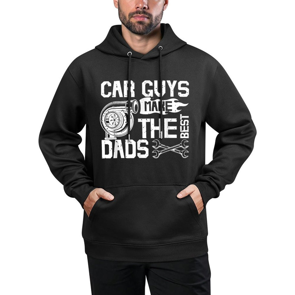 Car Guys Make The Best Dads Fathers Day Mechanic Dad Shape Retention Hoodie