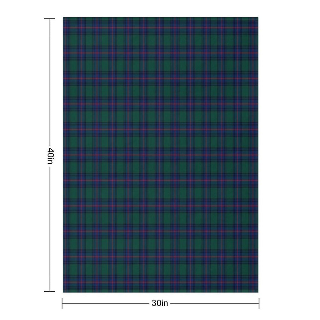 Clan Shaw Tartan Quick-dry Throw Blanket