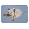 Sulo The Mini Pig  Dirt-Trapping Bath Mat