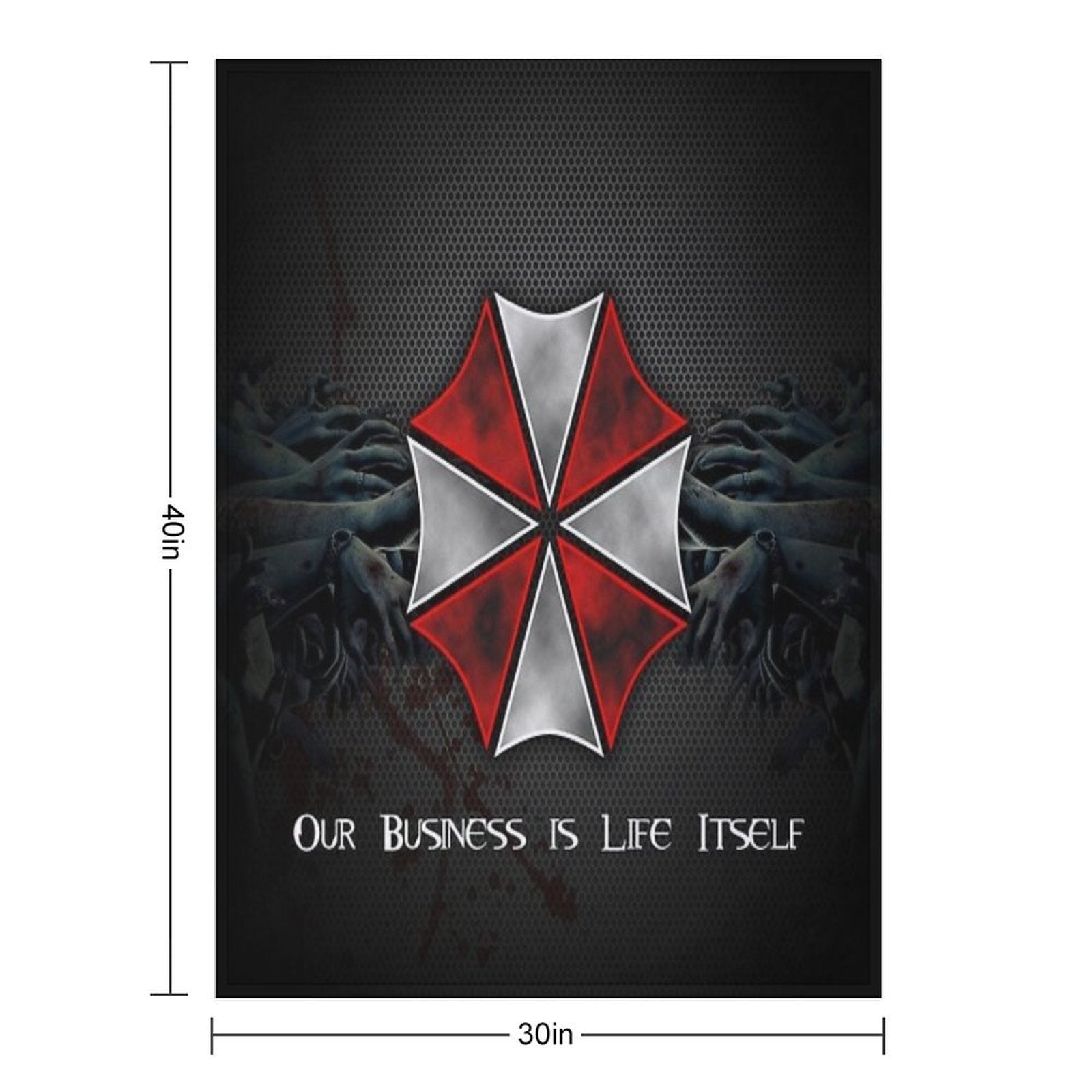 Resident Evil Eco-conscious Throw Blanket