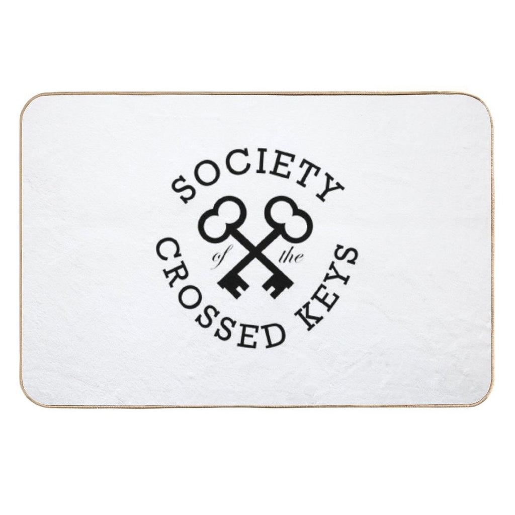 Society of The Crossed Keys Durable Bath Mat