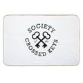 Society of The Crossed Keys Durable Bath Mat
