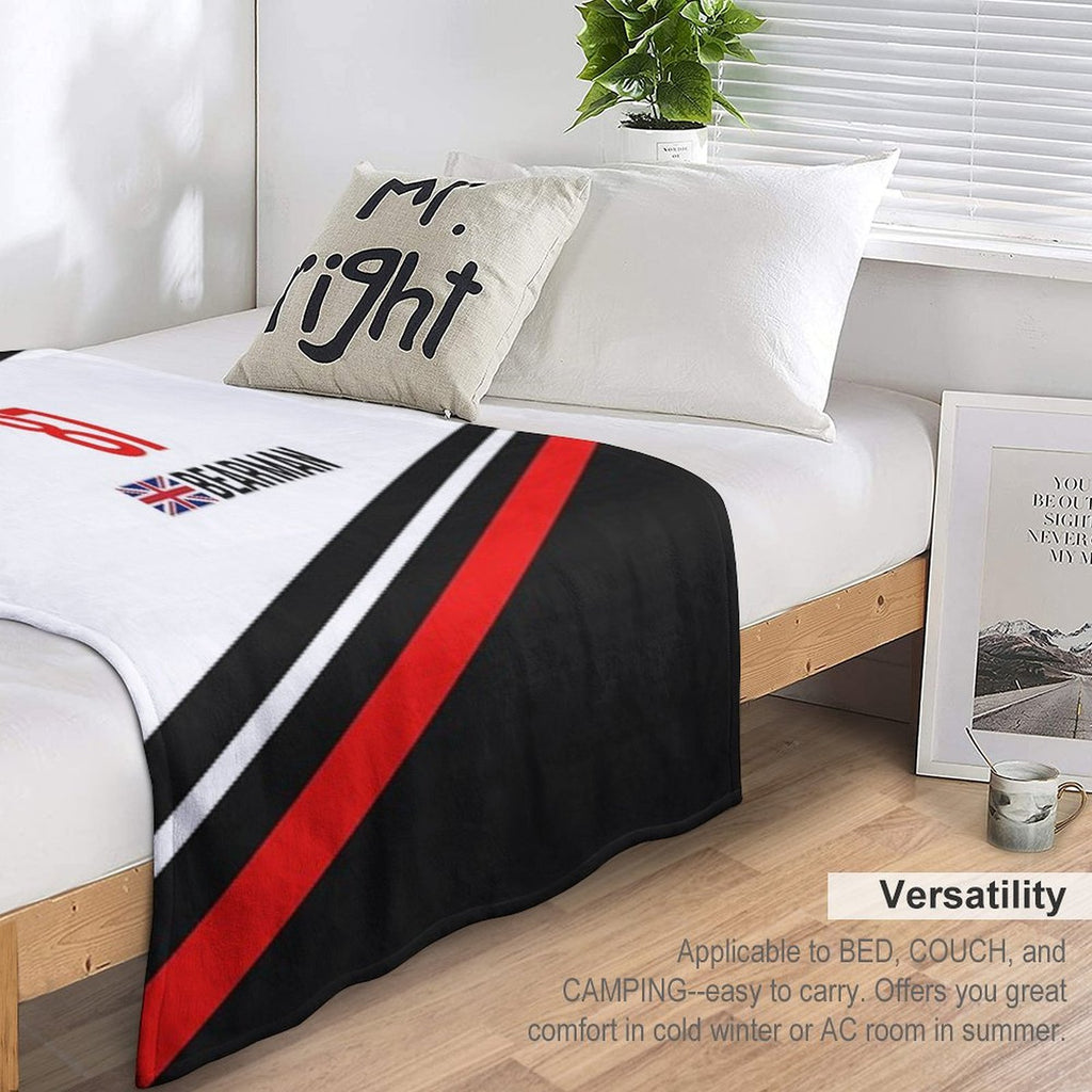 F1 2025 - #87 Bearman Versatility Throw Blanket