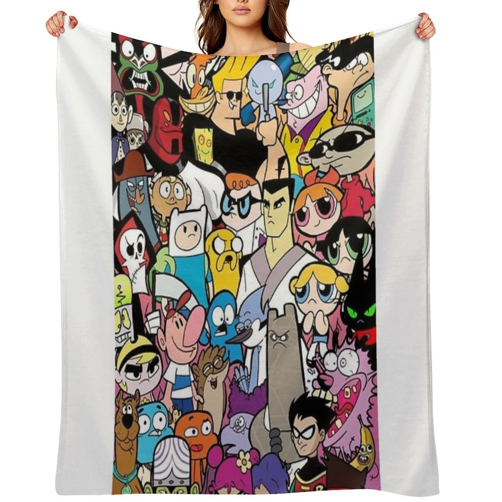 Cartoon Premium Throw Blanket