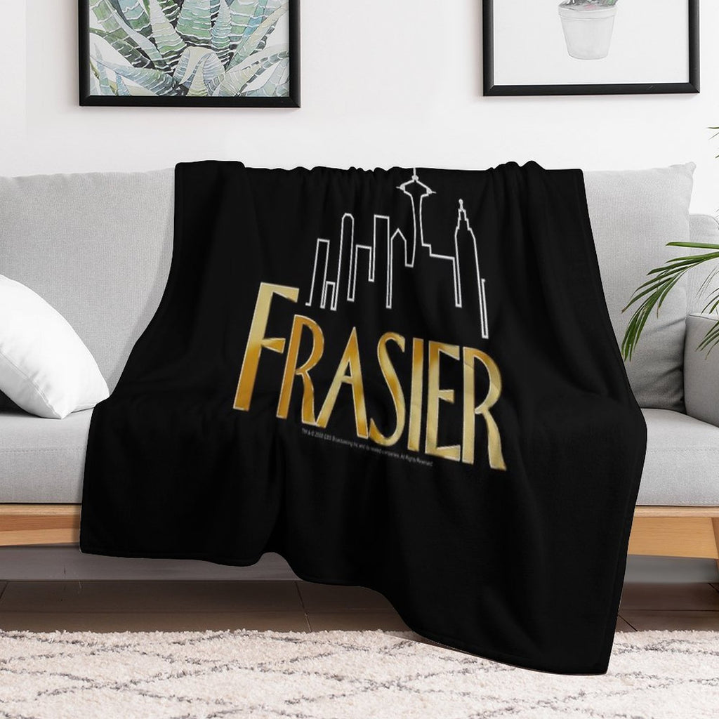 Fraiser Skyline Machine-washable Throw Blanket