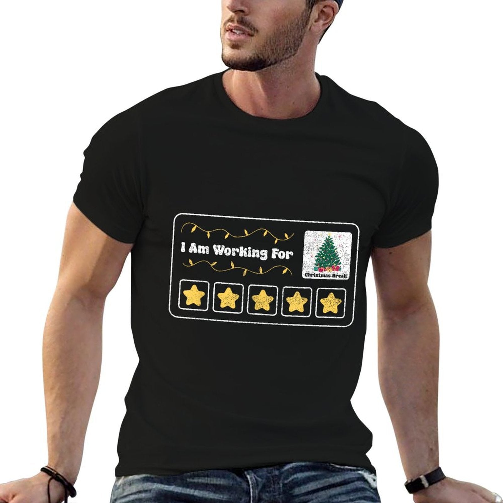 Im Working For Christmas Break 5 Stars Special Education Tea  Durable T-Shirt