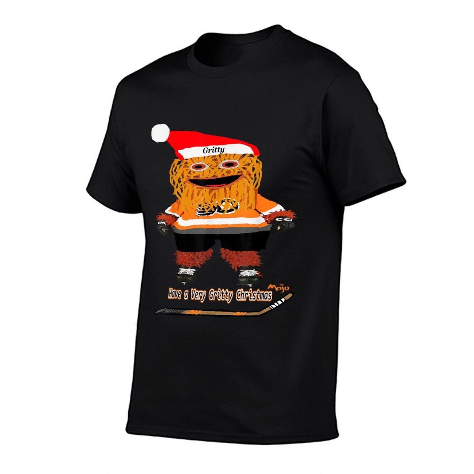 Have A Very Gritty Christmas Fun Philadelphia Hockey  Tagless Design T-Shirt