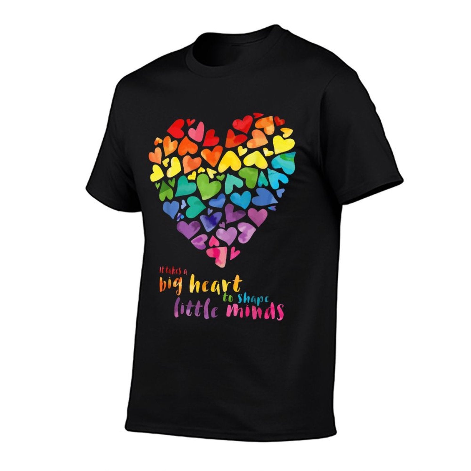 It Takes A Big Heart To Shape Little Minds Teacher Gift  Quick-drying T-Shirt