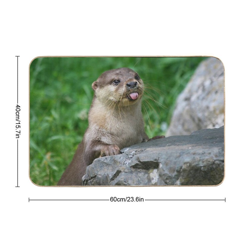 Cheeky Otter  Stain-Proof Bath Mat