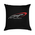 Baja Boats Logo Soft Reinforced Edging Throw Pillow