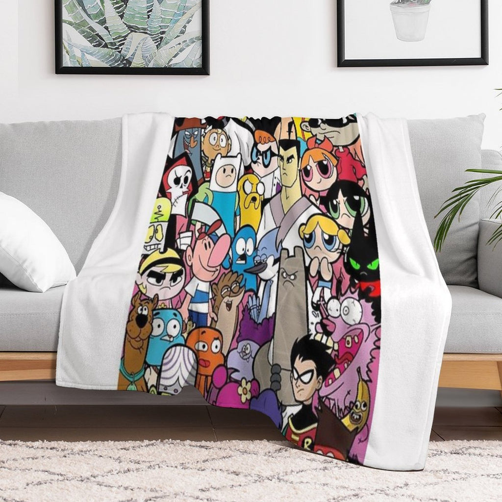 Cartoon Premium Throw Blanket