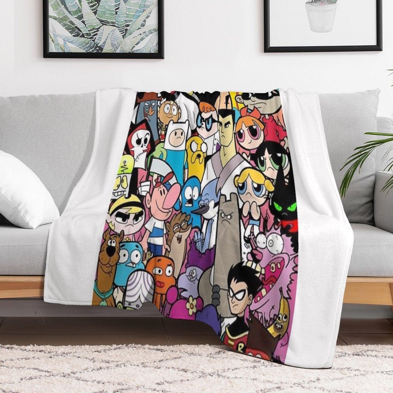 Cartoon Premium Throw Blanket