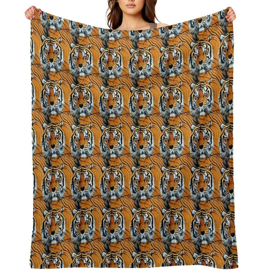 Pattern 203 Travel-friendly Throw Blanket