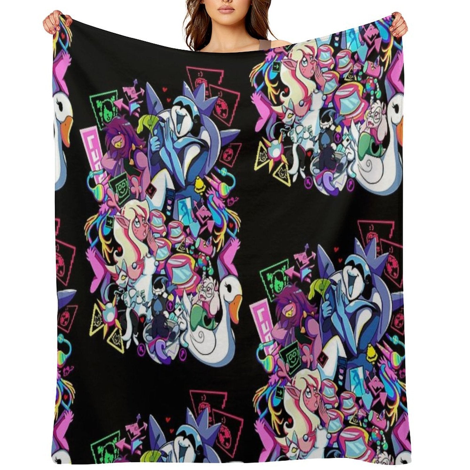 DELTARUNE - Chapter 2 Plush Throw Blanket