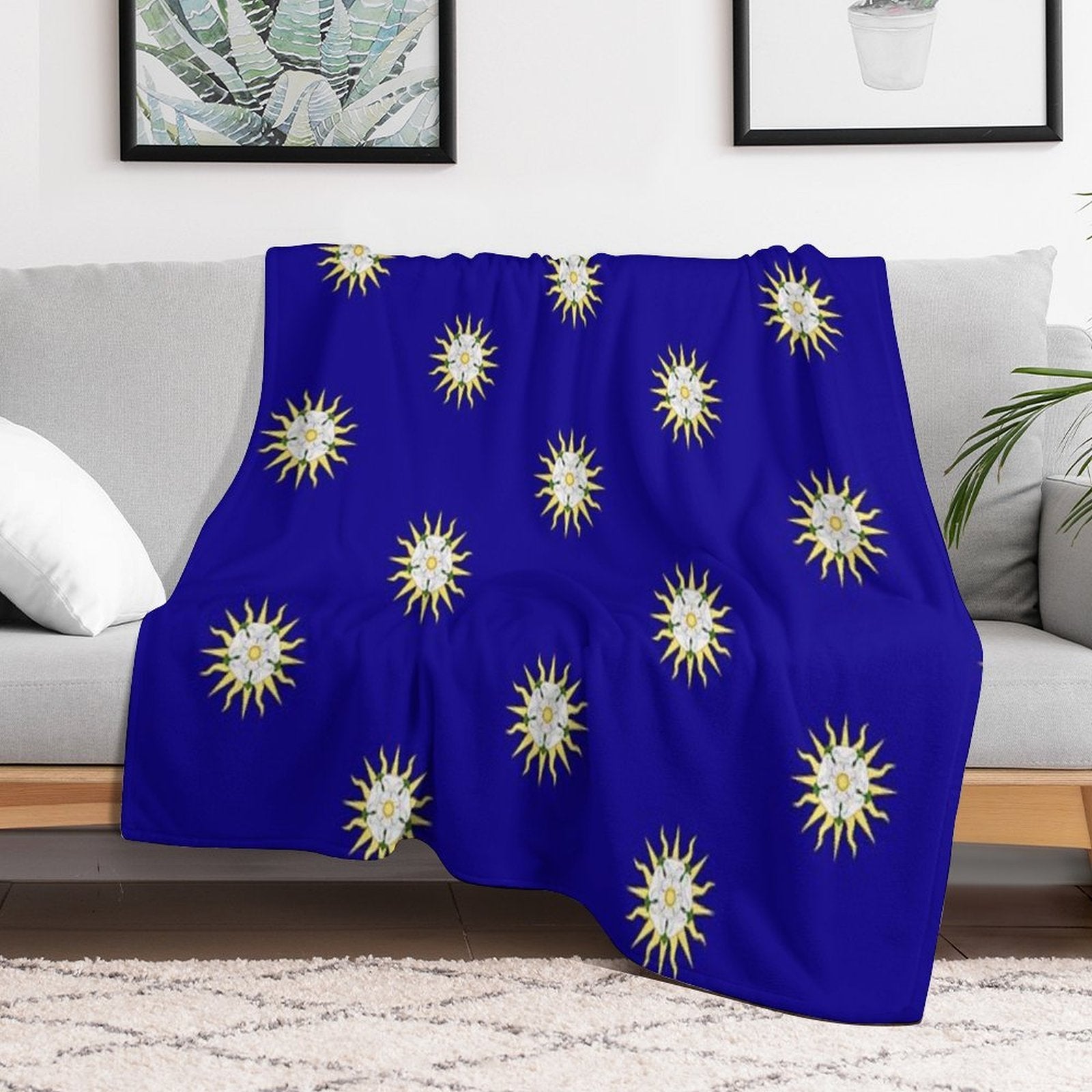Sunne in Splendour Velvety-soft Throw Blanket