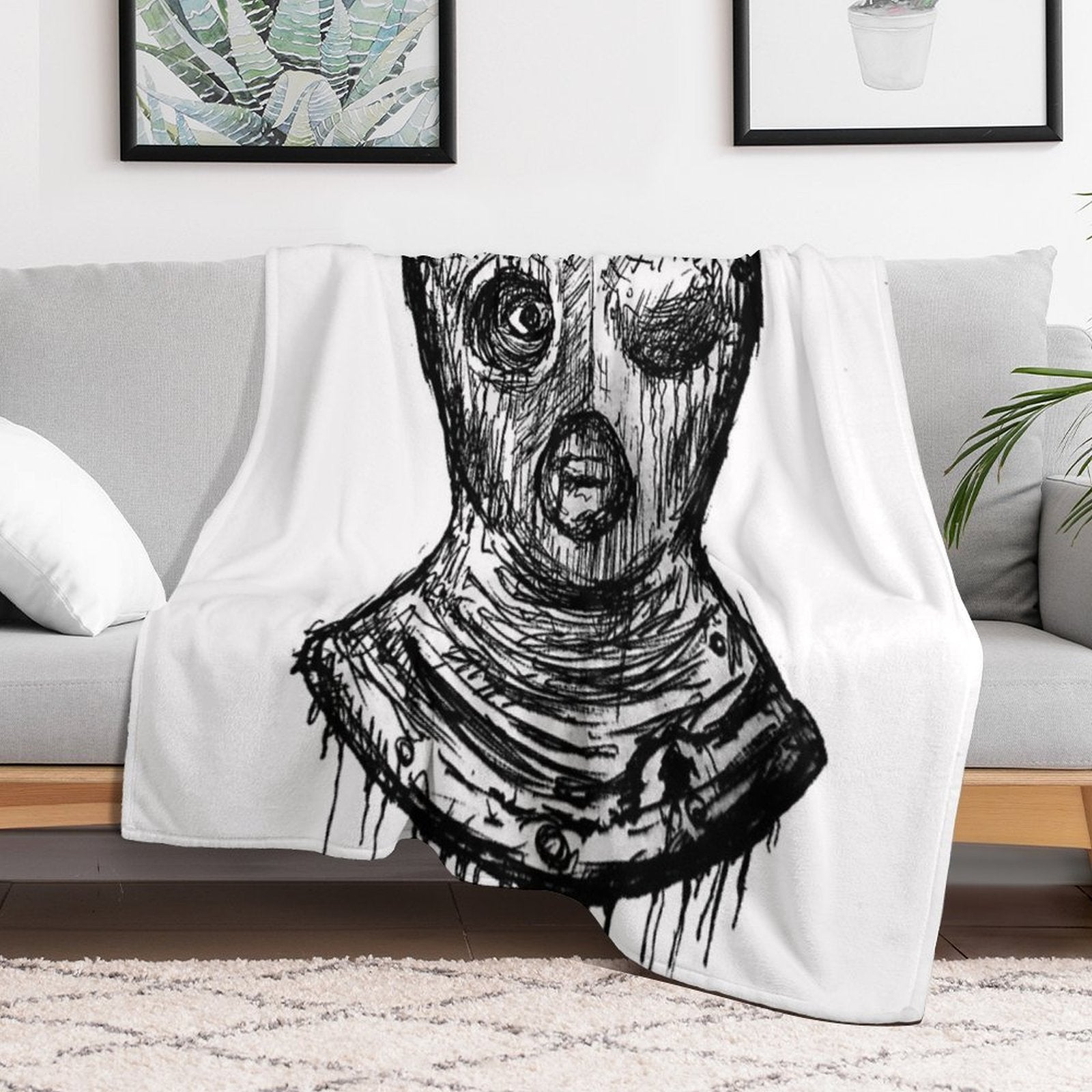 Prisoner Wrinkle-free Throw Blanket
