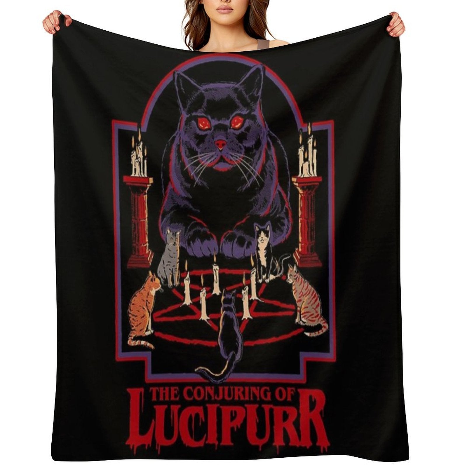 Lucipurr Compact Throw Blanket