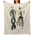 Erté - Charleston Couple All-season Throw Blanket