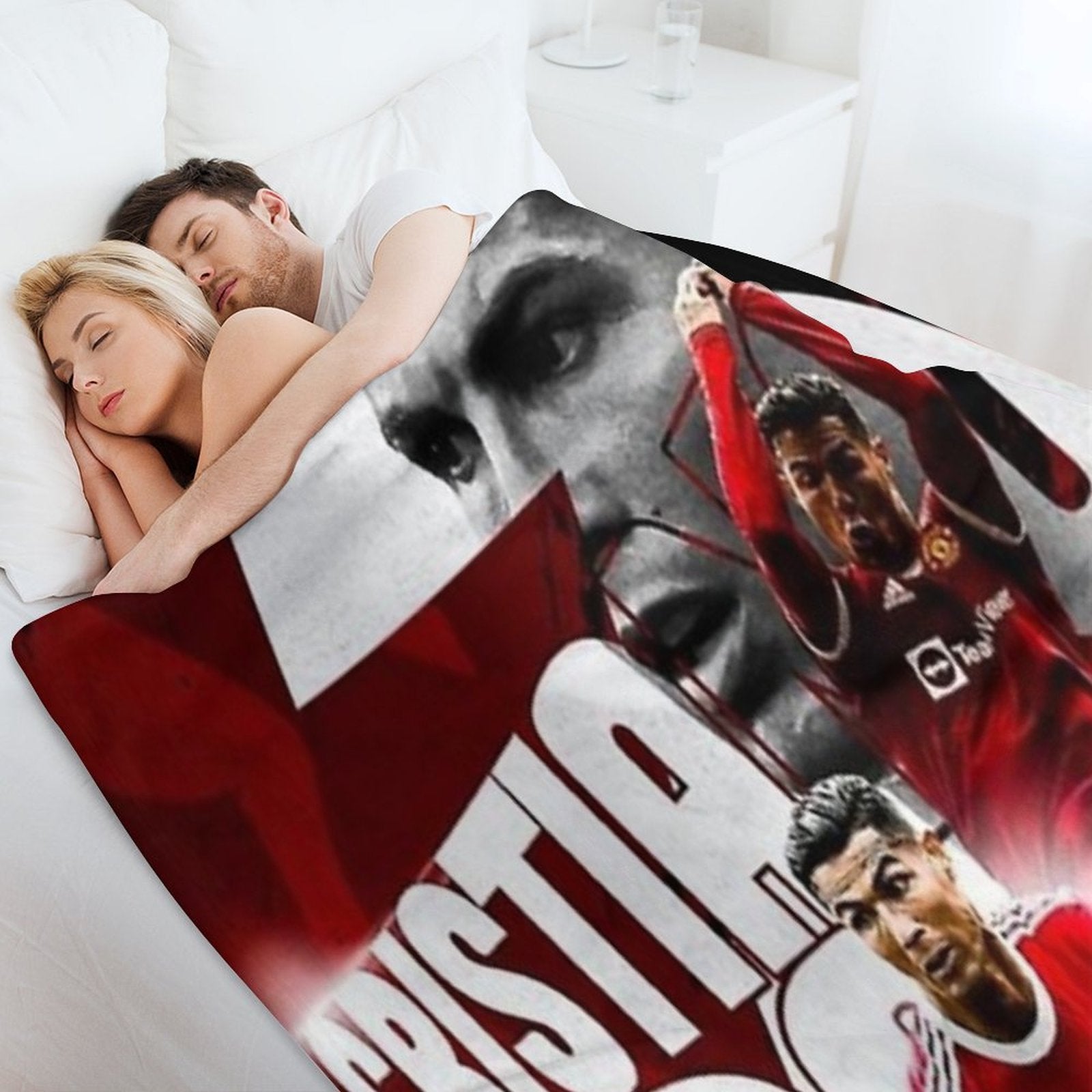 Cristiano Ronaldo Illustration Multi-functional Throw Blanket