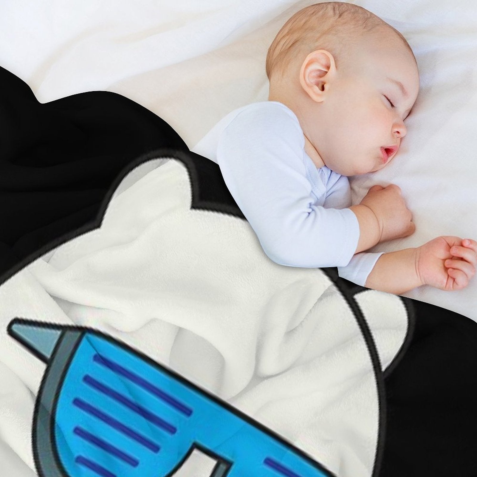 Ice Bear Travel-friendly Throw Blanket
