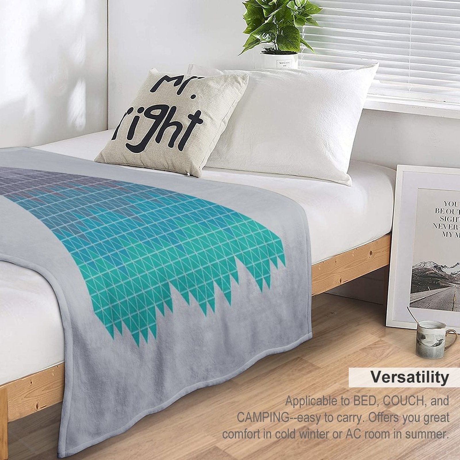 Many Mountains Gift-ready Throw Blanket