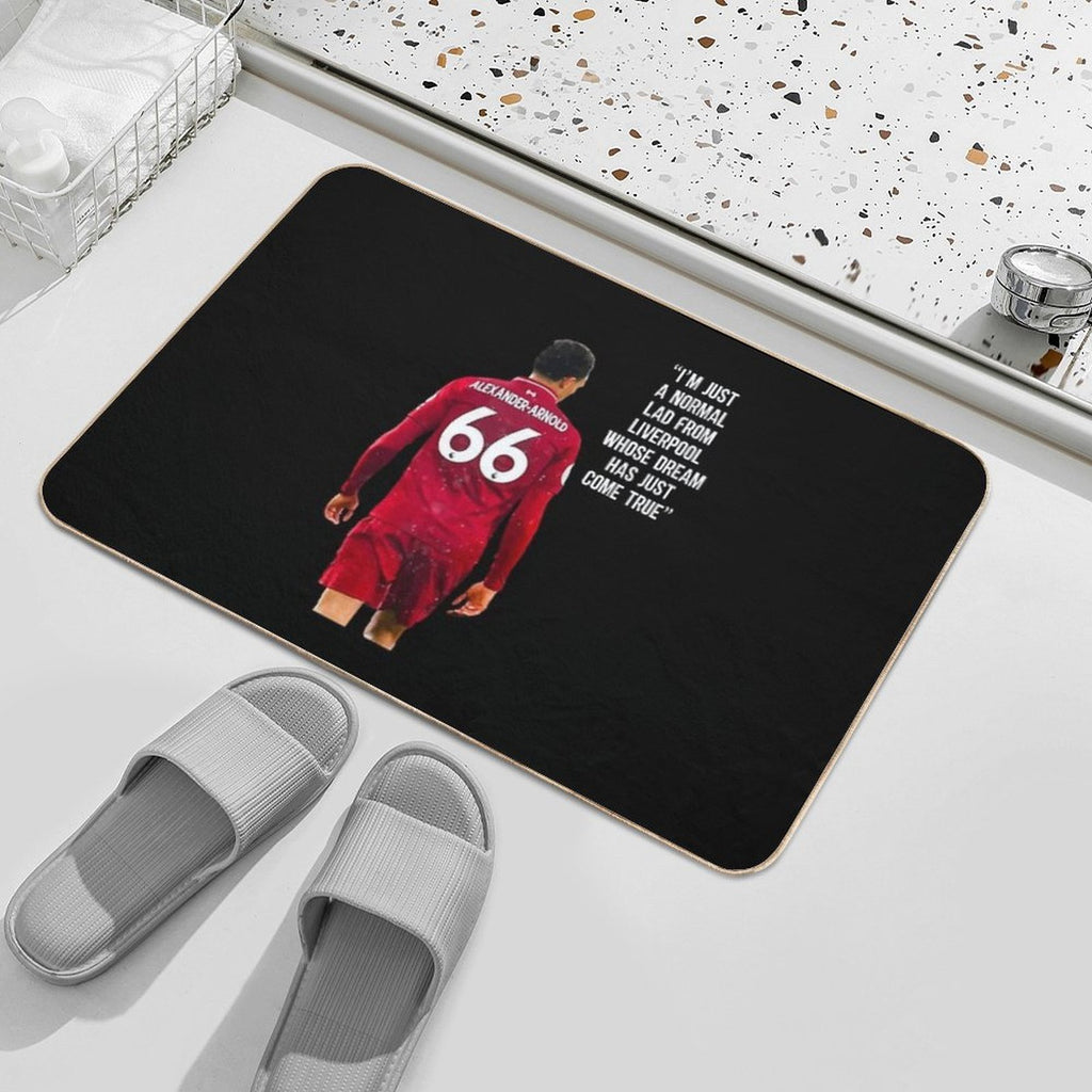 I'm Just A Normal Lad From Liverpool Whose Dream Has Just Come True - Trend Alexander Arnold, Liverpool FC  Toxin-Free Bath Mat