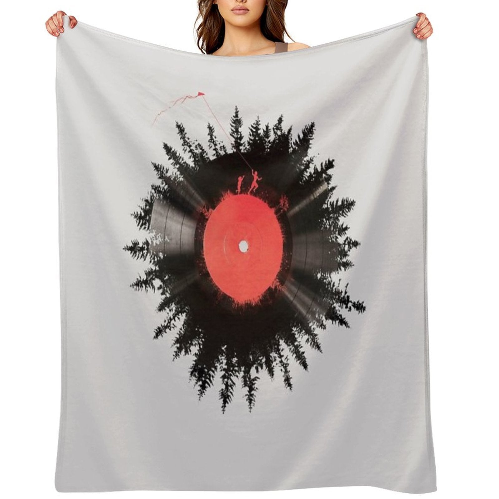 The Vinyl of My Life Anti-pilling Throw Blanket