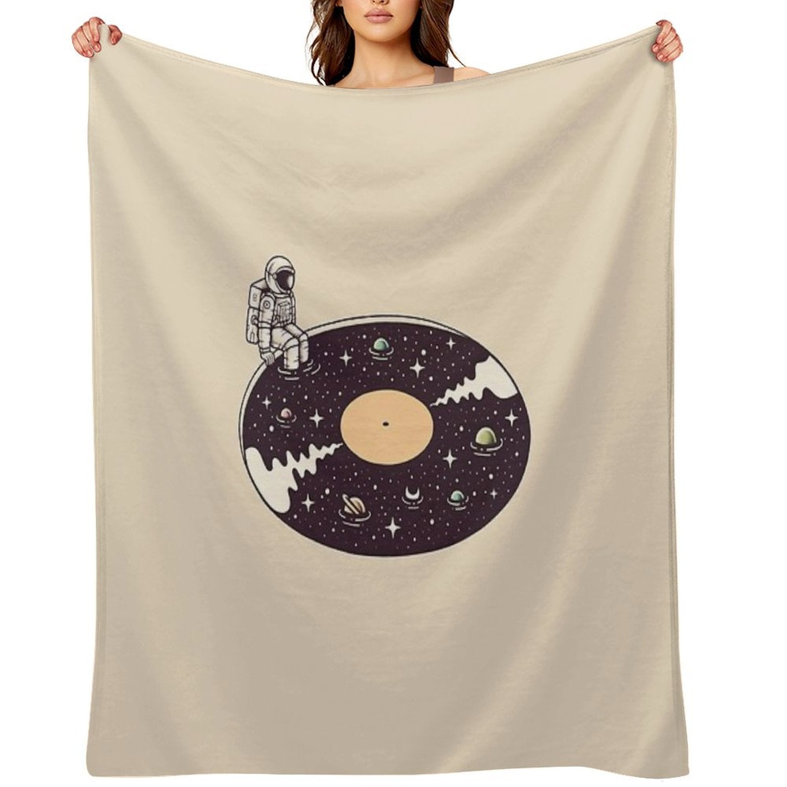 Cosmic Sound Quick-dry Throw Blanket