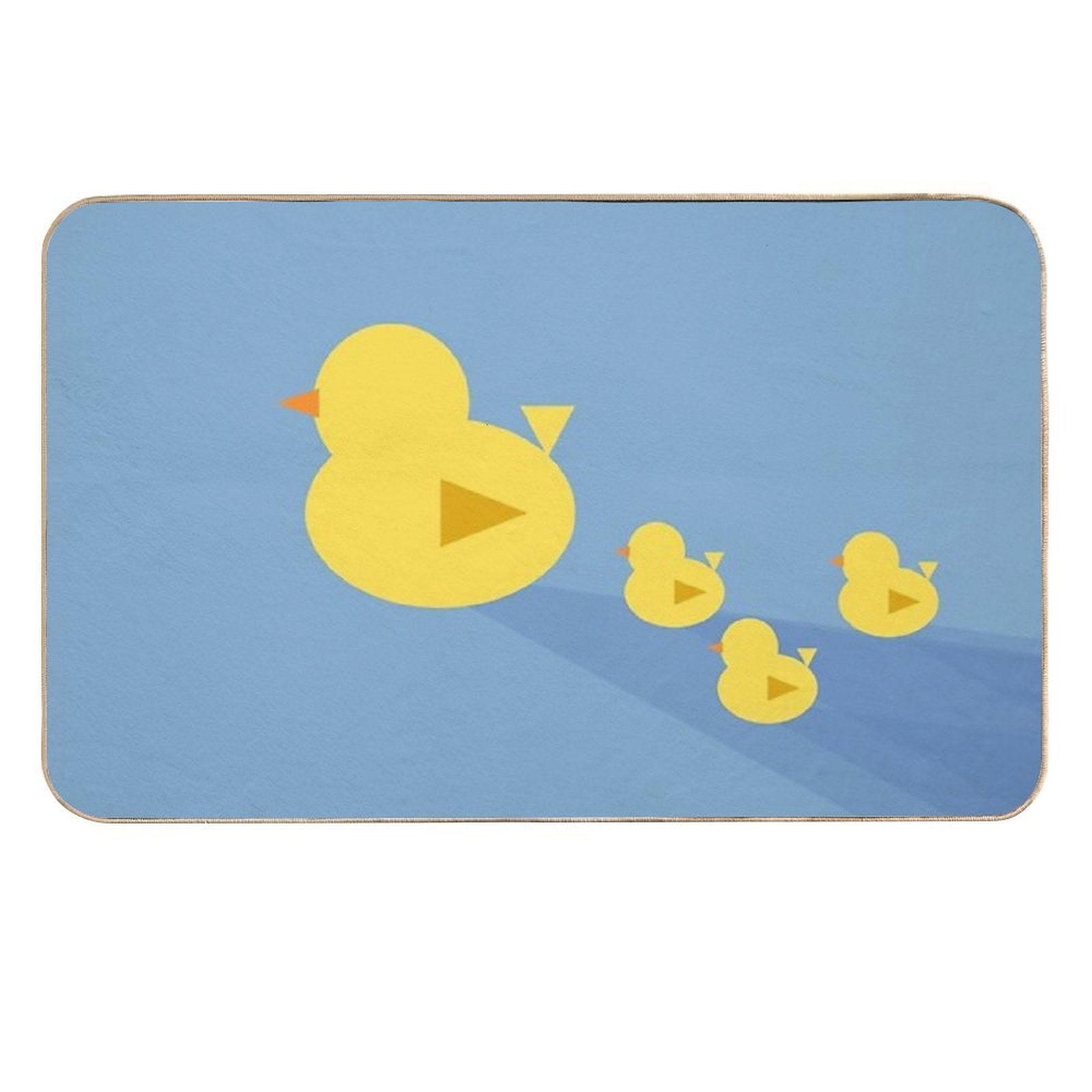 Animal Prints Collection - DUCKIE  Fade-Resistant Bath Mat