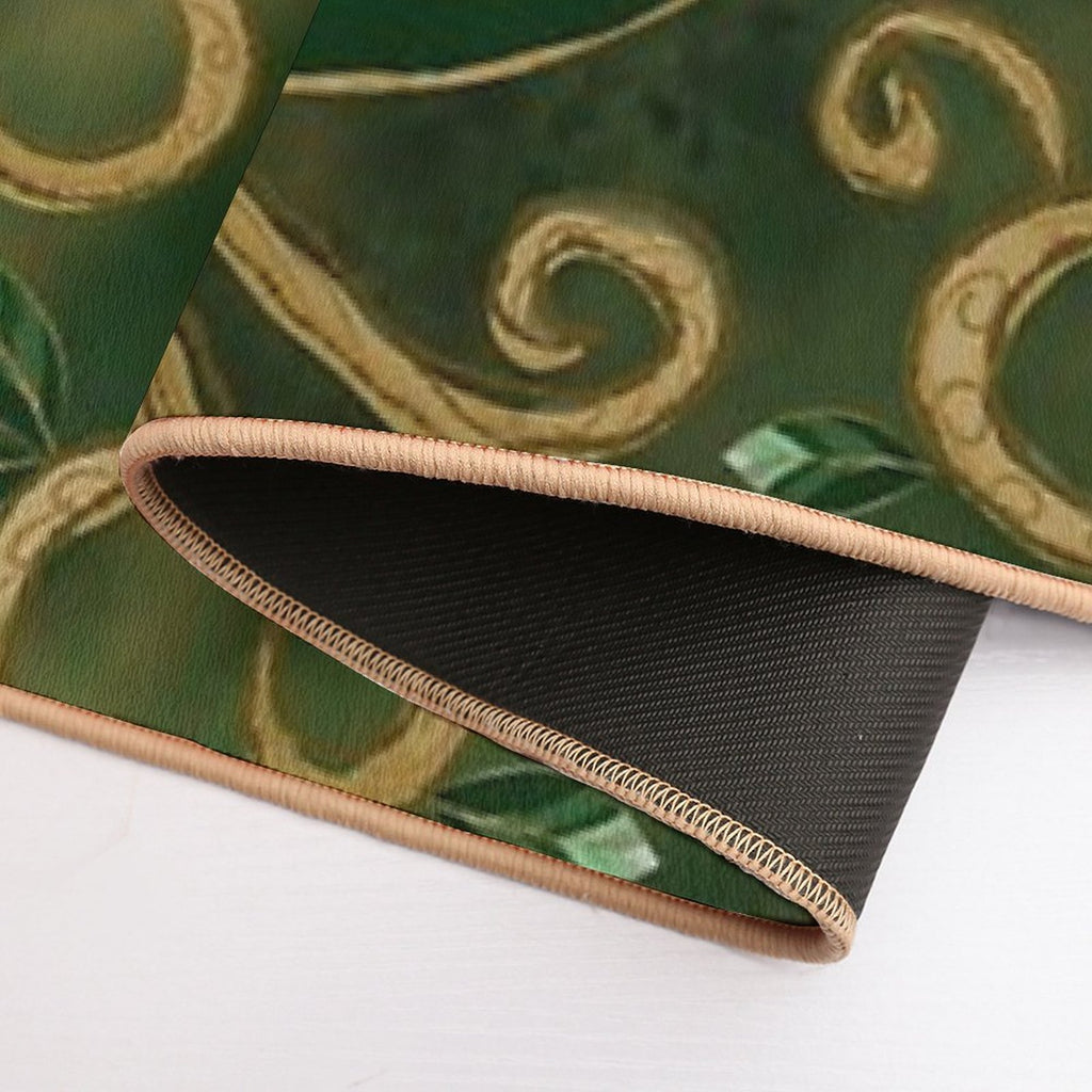 Celtic Pattern  Long-Lasting Bath Mat