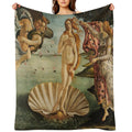 The Birth of Venus Multi-functional Throw Blanket