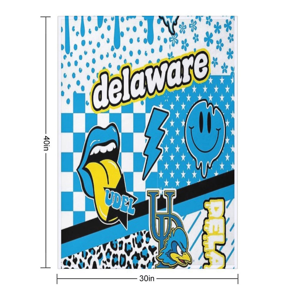 Delaware Velvety-soft Throw Blanket