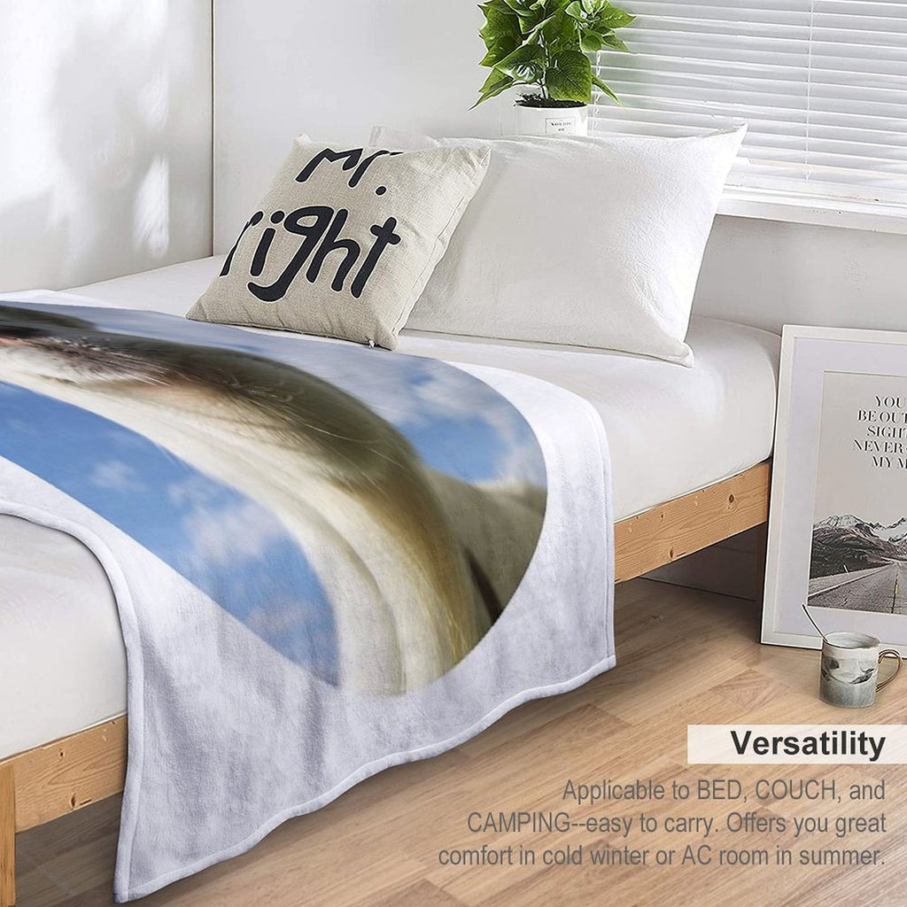 Goat Simulator Easy Care Throw Blanket