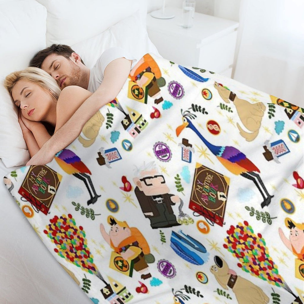 Adventure Is Out There! All-season Throw Blanket