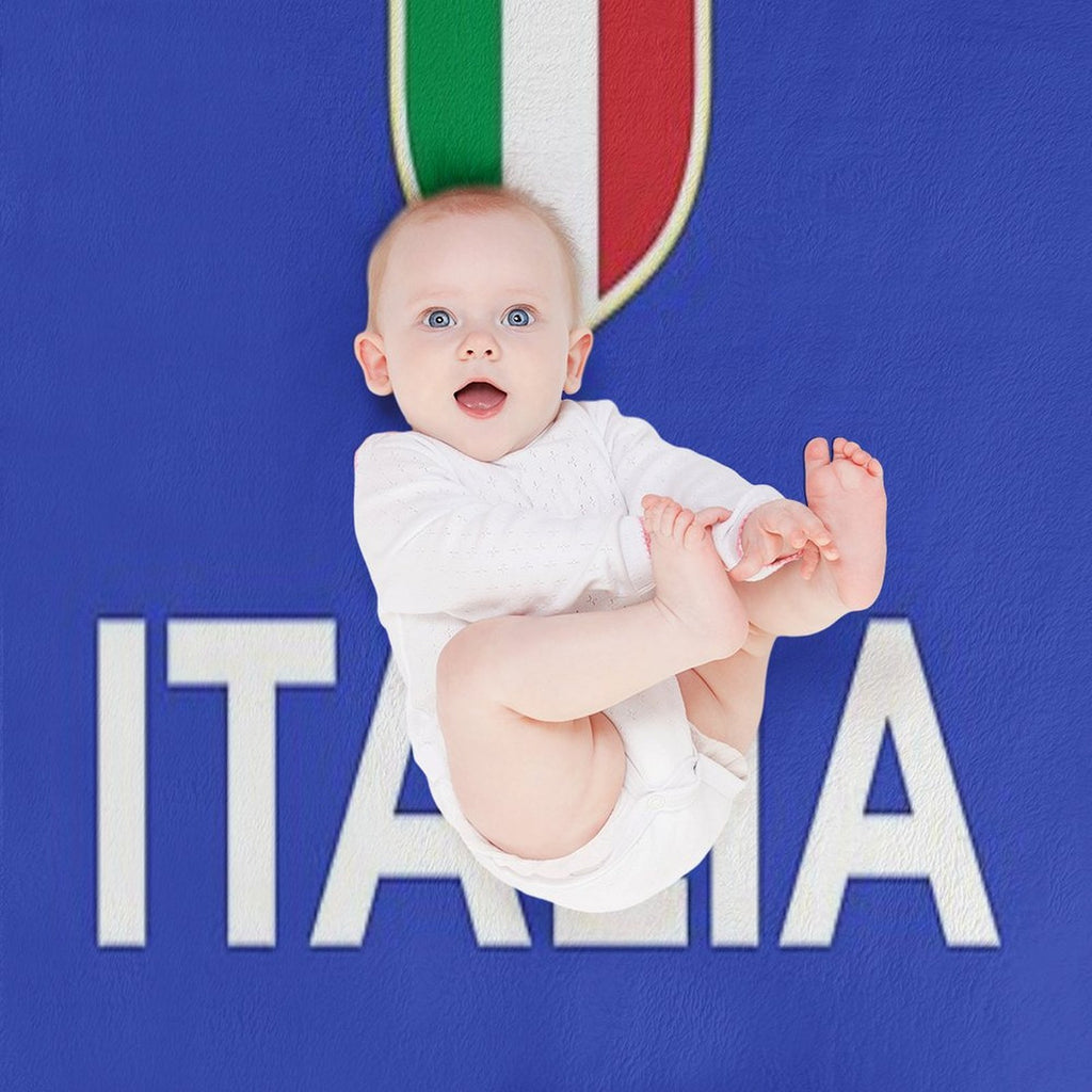 Italia Italian Forza Azzurri Versatility Throw Blanket