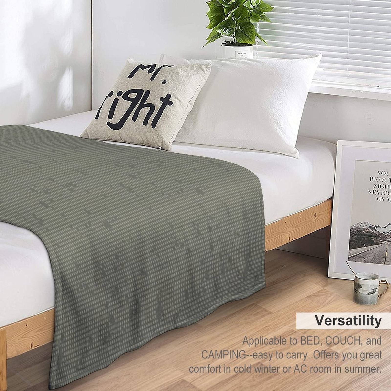 Desert Night Camo Compact Throw Blanket