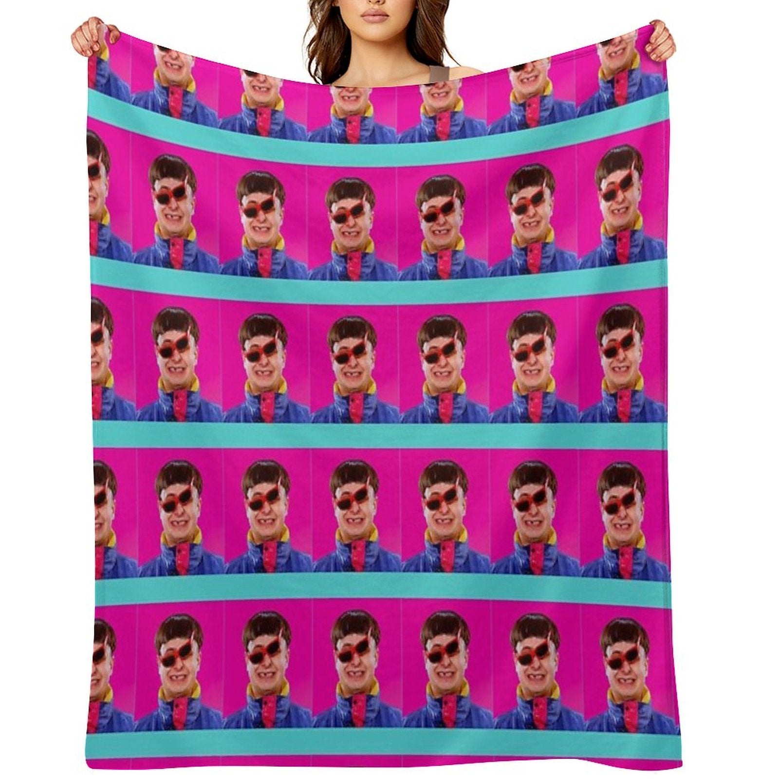 Oliver Tree Quick-dry Throw Blanket