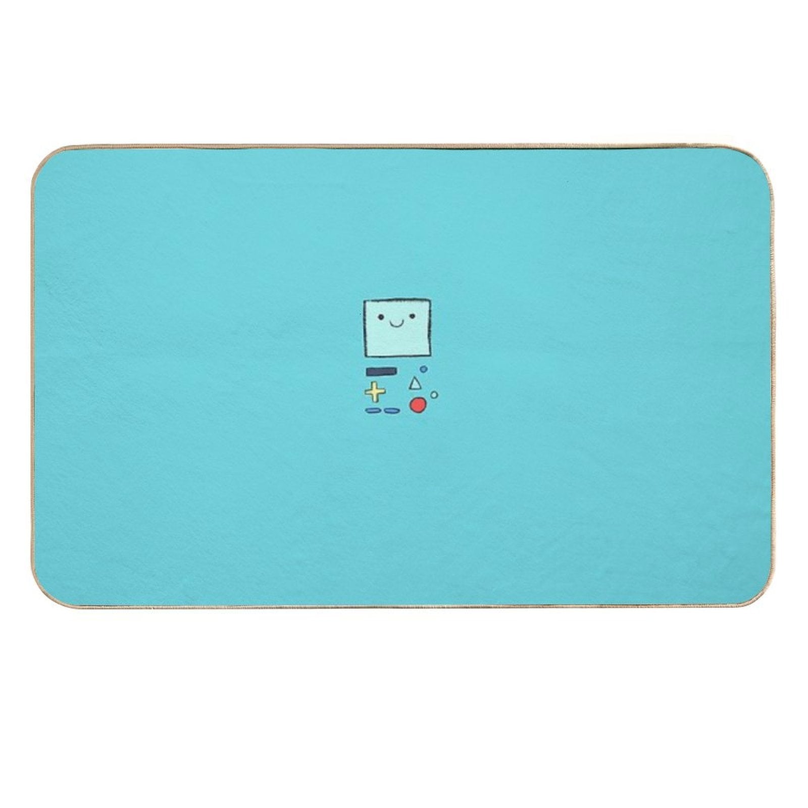 Cute, Handdrawn BMO  High-Traffic Bath Mat